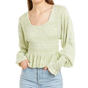 Free People Free Spirit Pullover Women's Knit Blouse Size XS